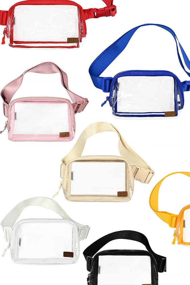 C.C Clear Stadium Fanny Pack