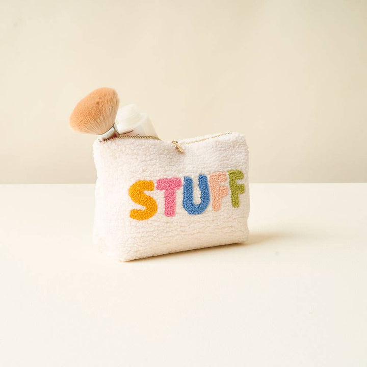 Teddy Pouch-Cream Stuff 2.0
