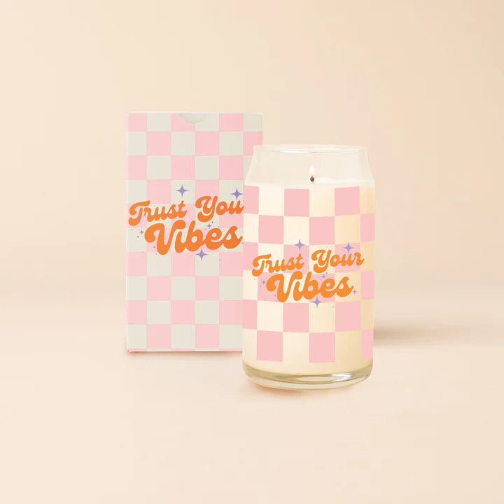 Beer Can Candle-Trust Your Vibes