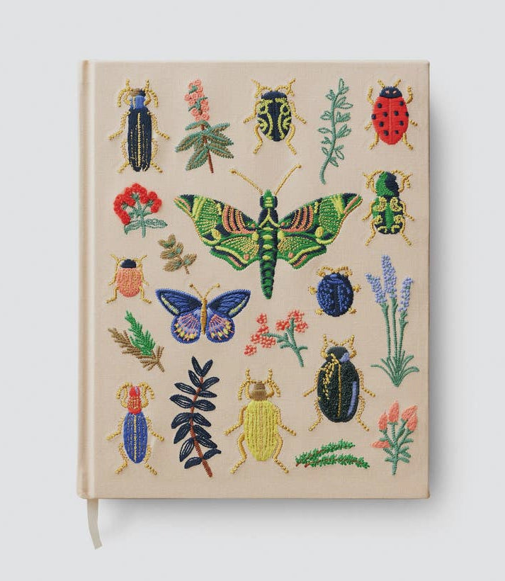 Embroidered Fabric Sketchbook-Assorted