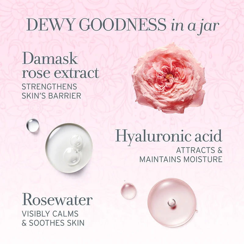 Rose Collection-Rose & Hyaluronic Acid Deep Hydration Moisturizer 1.6 fl oz