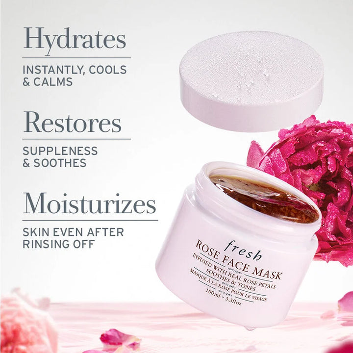 Face Mask: Rose 3.4 fl oz