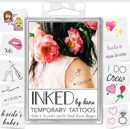 Assorted Temporary Tattoo Pack