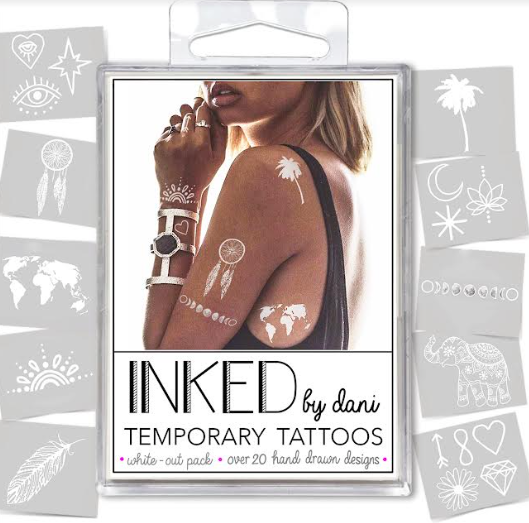 Assorted Temporary Tattoo Pack