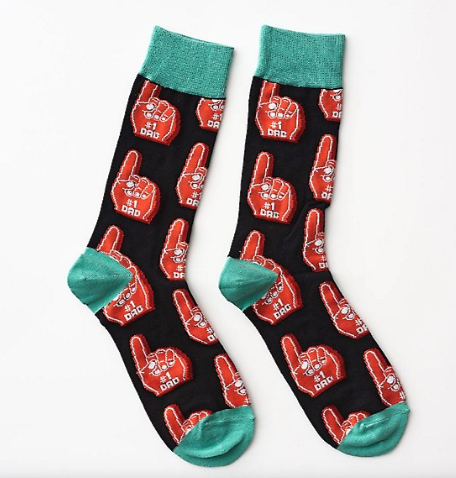 #1 Dad Socks (one size)
