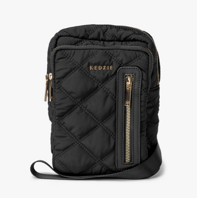 Kedzie Cloud 9 Collection Quilted Crossbody Open Stock