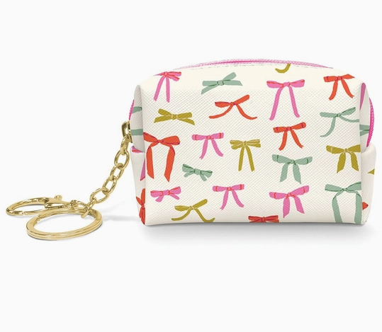 Key Chain Pouch-Put A Bow On It