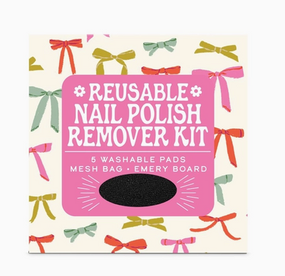 Reusable Nail Polish Remover Kit-Put A Bow On It