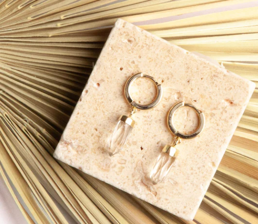 Earrings-Elsa Gold Vermeil