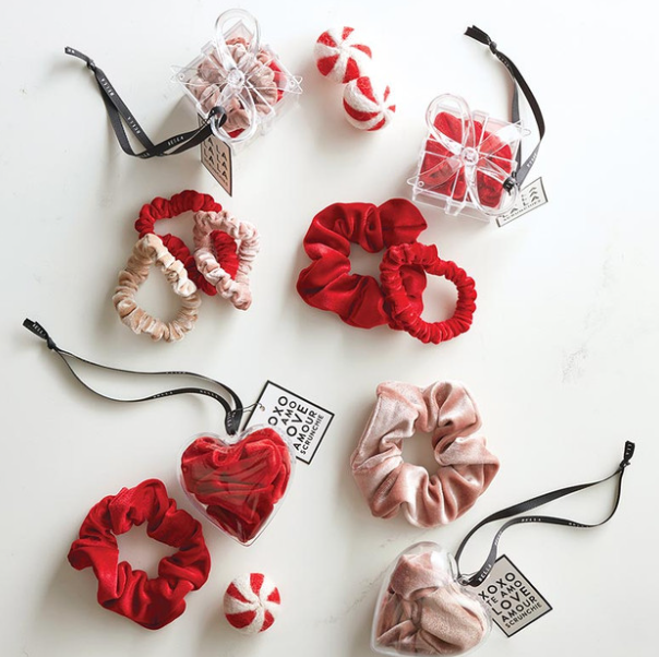 Heart Scrunchie Ornament