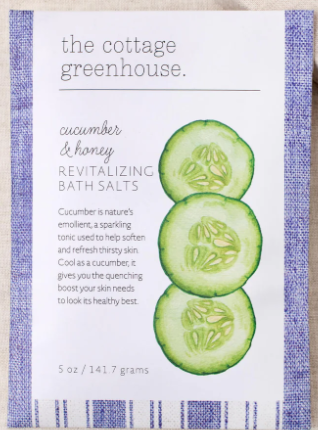 Revitalizing Bath Salts Cottage Greenhouse-Single Serve