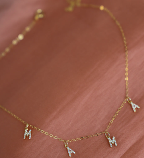 CN1415MAMA-Gold Necklace