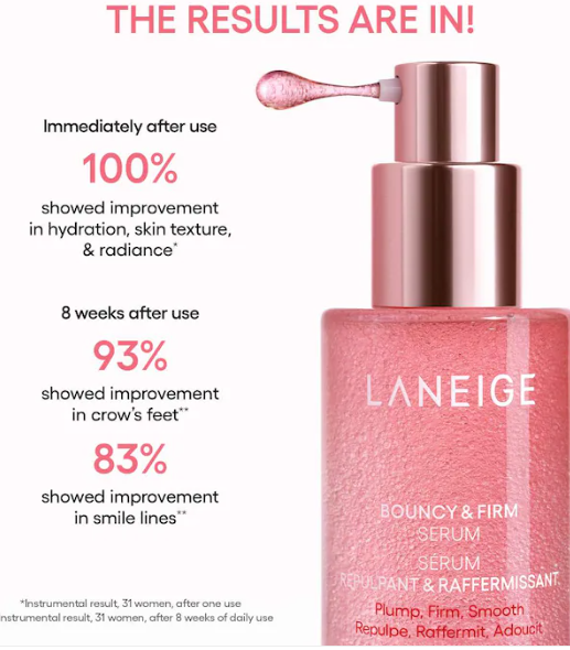 Bouncy & Firm Radiance Boosting Serum with Peony & Collagen Complex™ 1oz