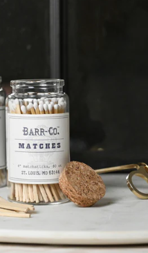 Barr-Co Jar Matches 80 count