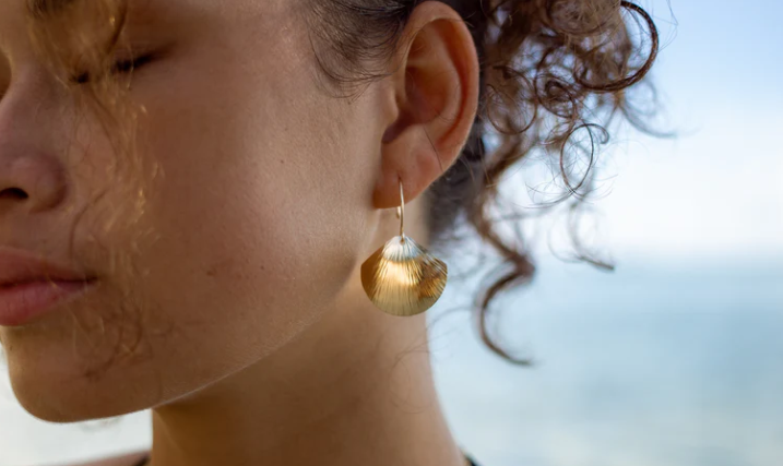 Earrings-Gold Sirena