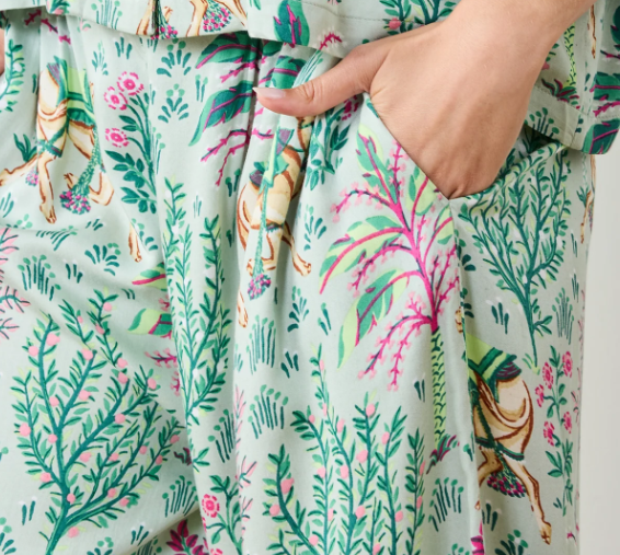 Camel's Courtyard Satin