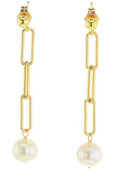 Earrings-Gold Island