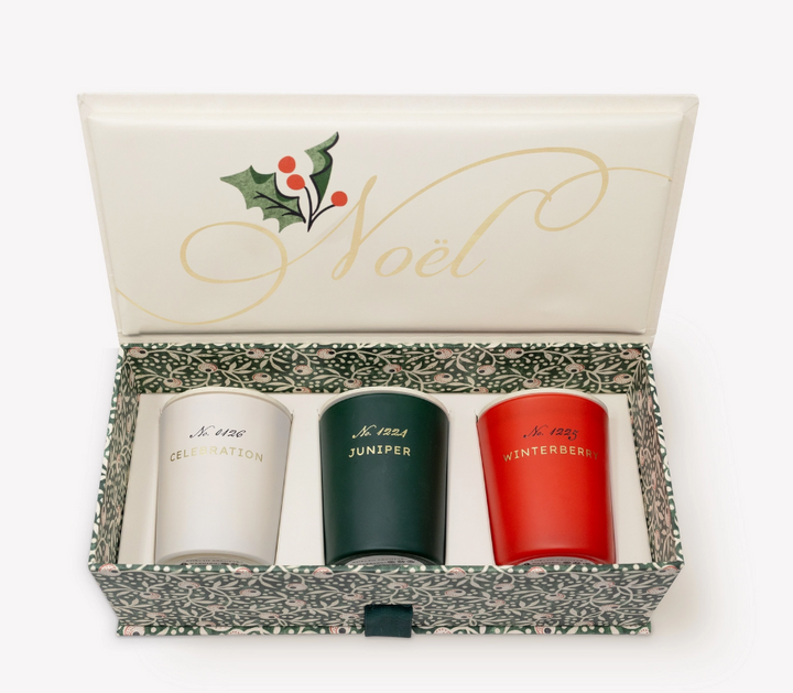 Votive Candle Set-Christmas Chronicle (3 candles 2.5oz each)