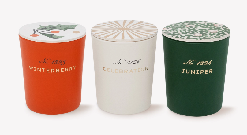 Votive Candle Set-Christmas Chronicle (3 candles 2.5oz each)