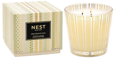 Nest Assorted Holiday -3 Wick Candle
