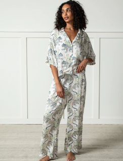 Long Sleep Set-Satin