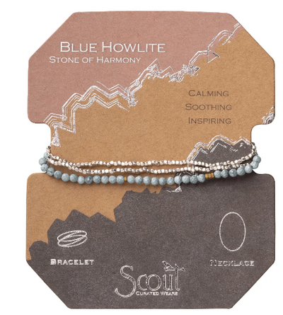 Bracelet-Delicate Stone Wrap