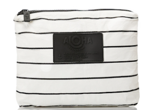 Pinstripe Black On White