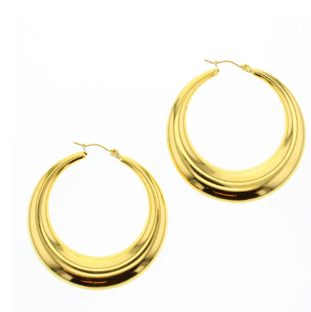 Earrings-Gold Waterproof