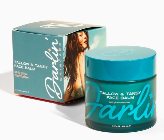 Tallow Face Balm | Natural Blue Tansy Skincare Moisturizer