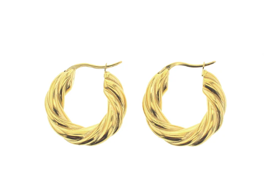Earrings-Gold Waterproof