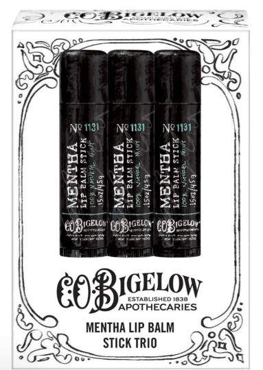 Mentha Lip Balm Stick Trio