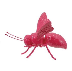 Resin & Wire Bee-Fuschia