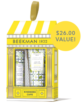 Beekman Hand Cream & Lip Balm Set
