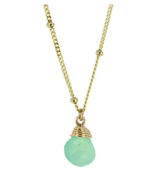 Lotus Jewelry Studio-Necklace-Gold Trinket Stone