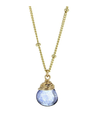 Lotus Jewelry Studio-Necklace-Gold Trinket Stone
