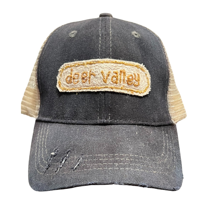 Trucker Hat-Deer Valley Oval Collection