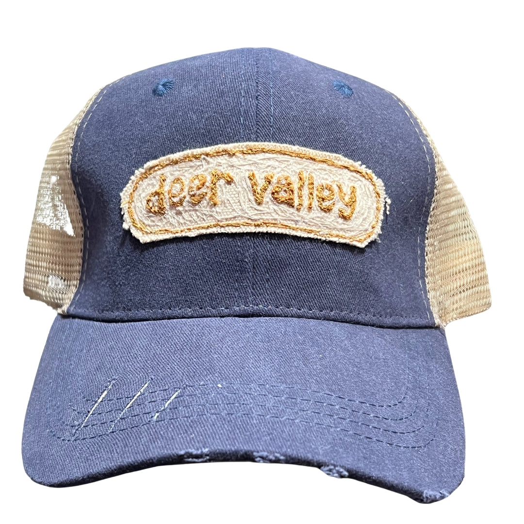 Trucker Hat-Deer Valley Oval Collection