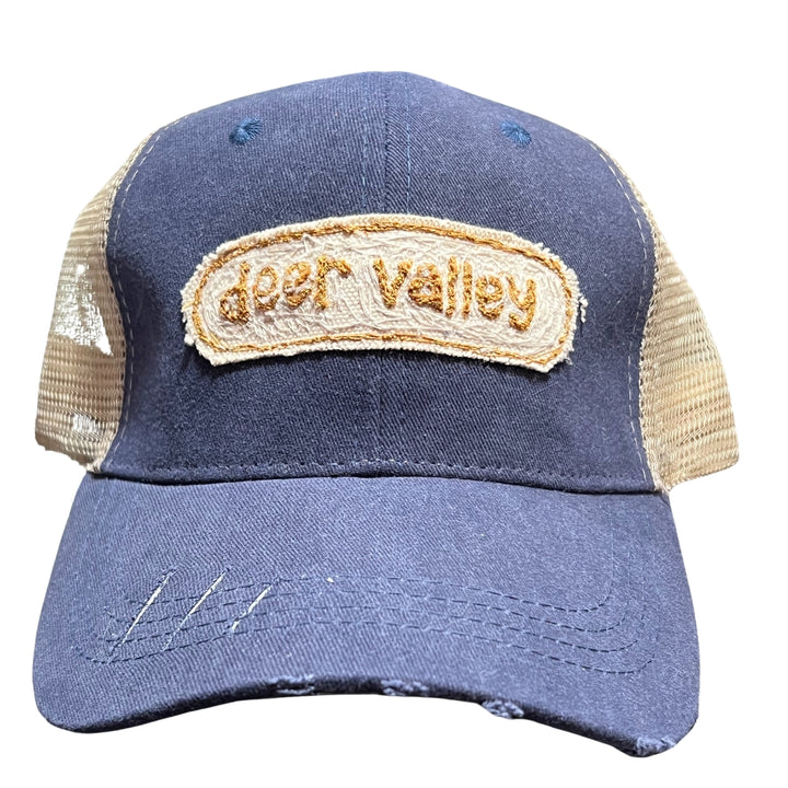 Trucker Hat-Deer Valley Oval Collection