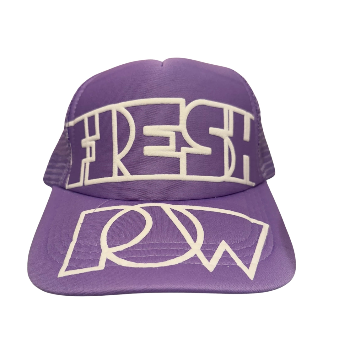 Trucker Hat-Purple Fresh Pow