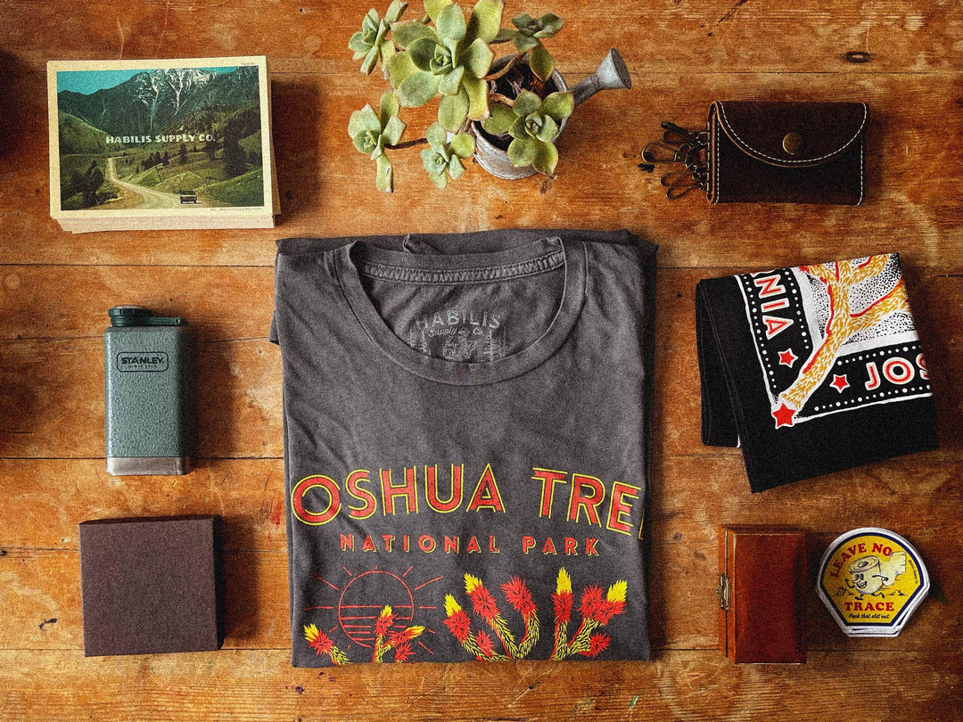 Joshua Tree National Park T-Shirt-USA Made | 100% Cotton
