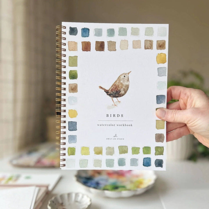 Watercolor Workbook-Birds