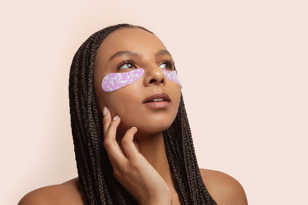 Reusable Under Eye Patches-Blushing Dahlias