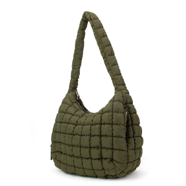 The Ashton | Puffer Hobo Tote | 10 Colors