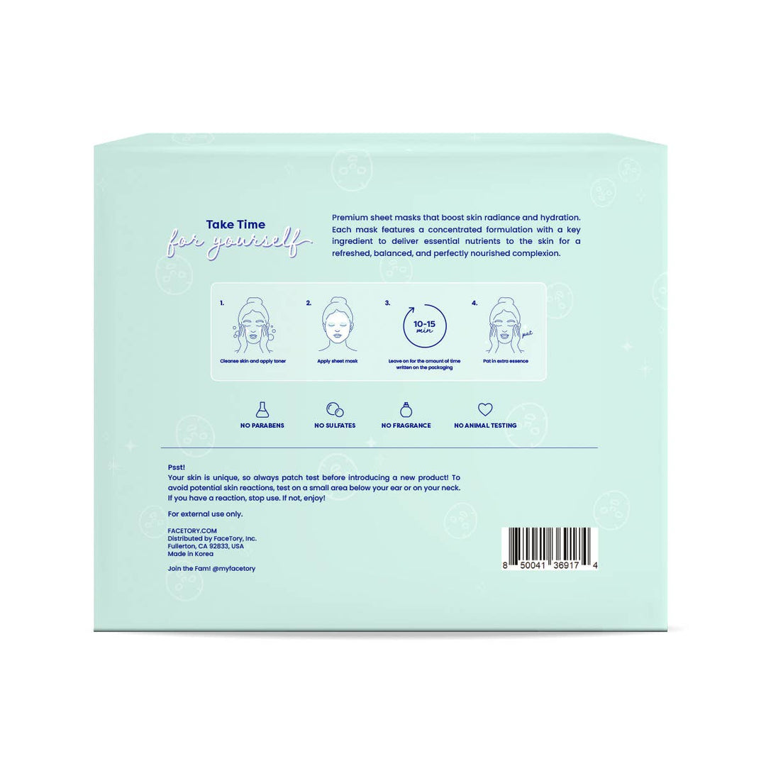 K-Beauty Face Mask Gift Set - My Sheet Mask Story -Set of 23