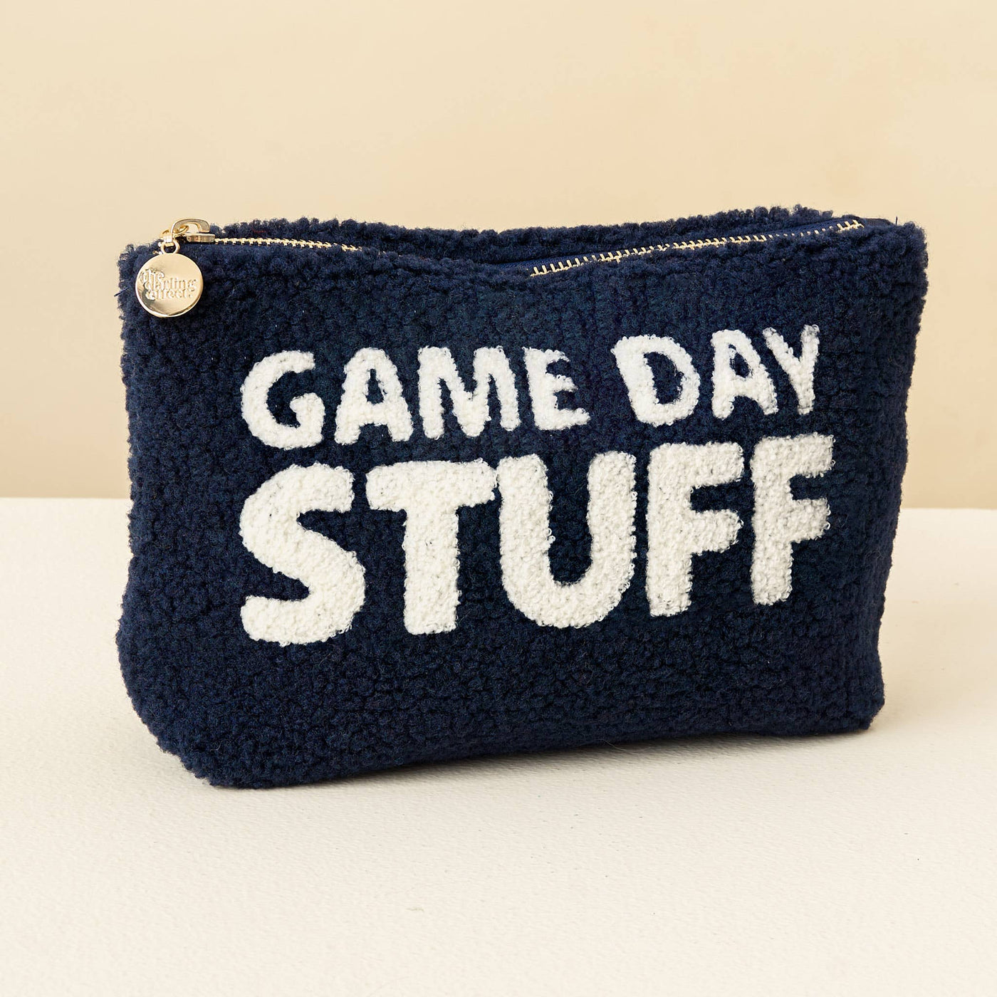 Teddy Pouch-Navy Gameday Stuff