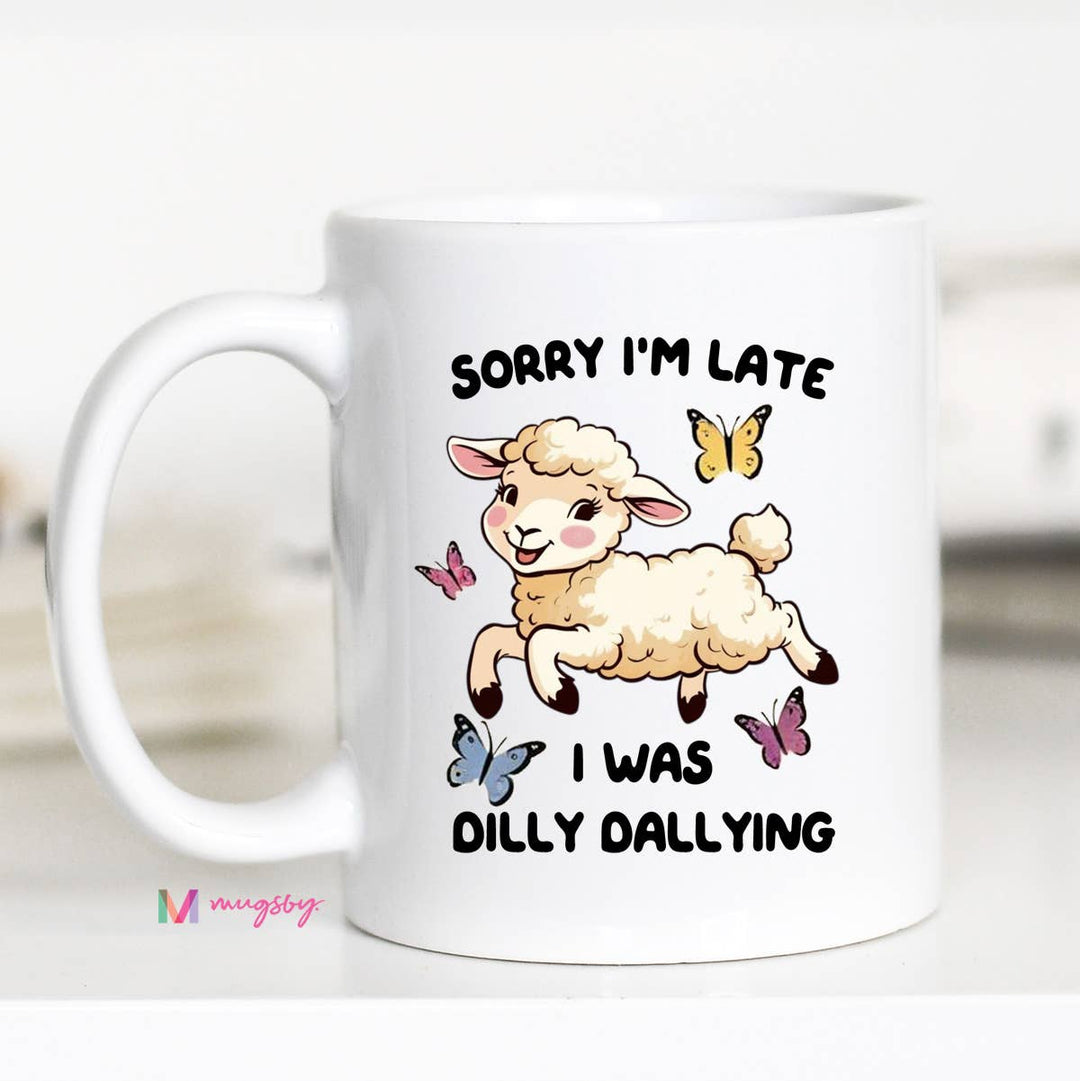 Funny Mug 11oz-Dilly Dallying Coffee Mug