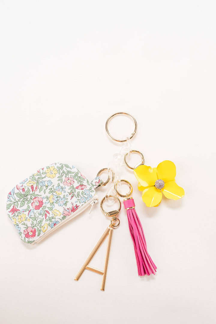 Statement Flower Bag Charm