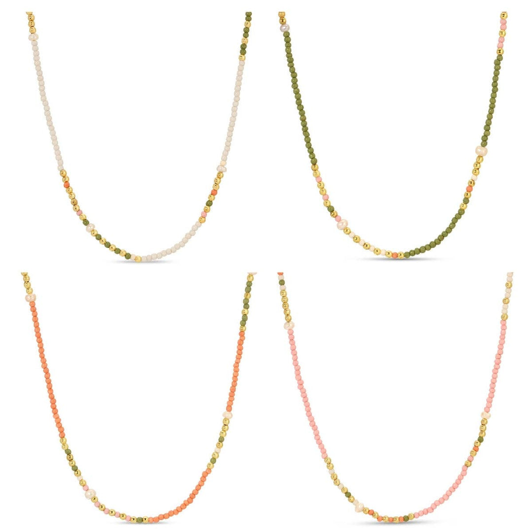Assorted Seed Bead & Fresh Water Pearl Necklaces