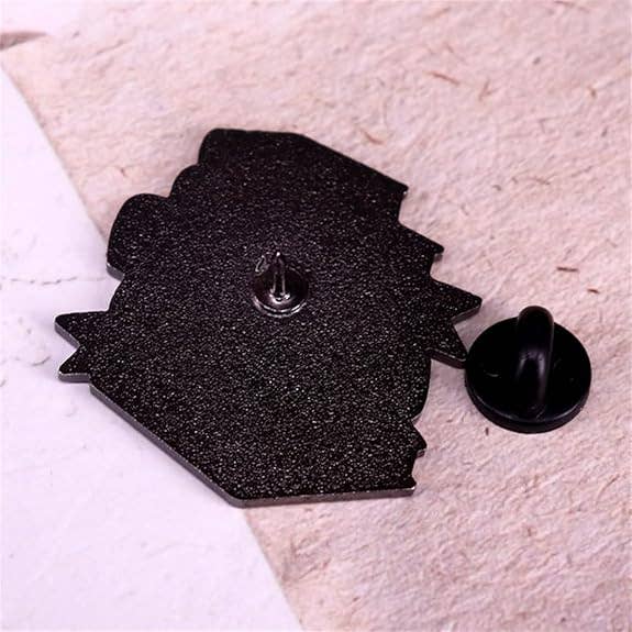 "I've Lived a Thousand Lives" Book Stack Enamel Pin