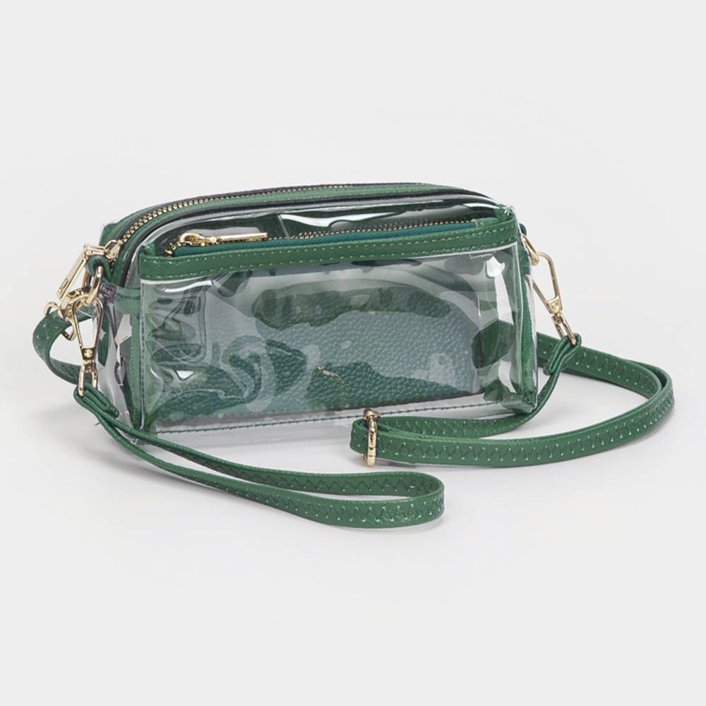 Small Crossbody Bag-Transparent
